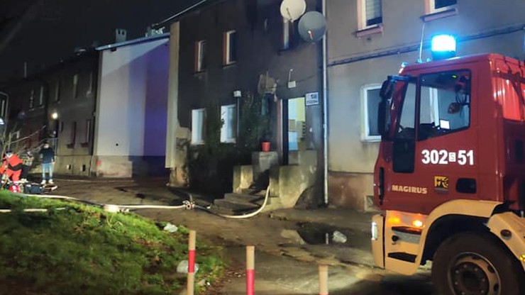 Katowice. Śmiertelna ofiara pożaru domu jednorodzinnego