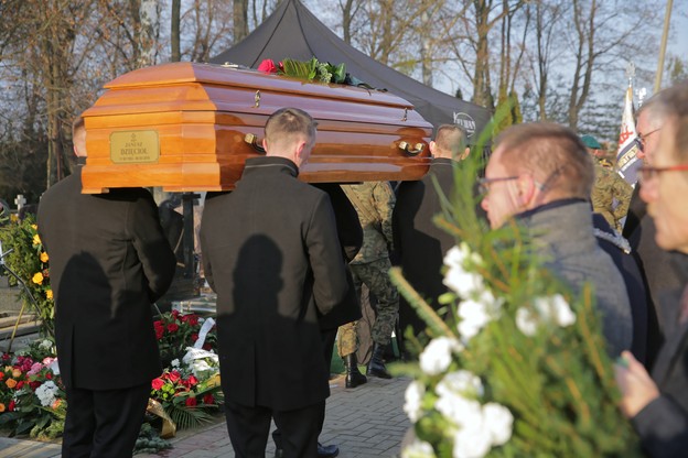 Pogrzeb Janusza Dzięcioła