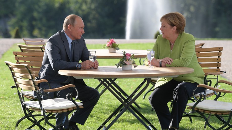 Spotkanie Merkel-Putin. Kanclerz Niemiec chce rozmawiać o gazociągu Nord Stream 2
