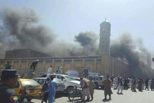 Afganistan. Co najmniej 50 zabitych w eksplozji meczetu