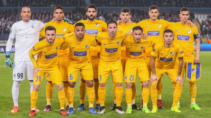 APOEL Nikozja po raz piąty z rzędu piłkarskim mistrzem Cypru