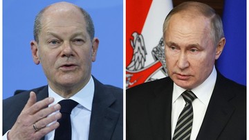 Putin pogratulował Scholzowi. Kanclerz Niemiec zwrócił mu uwagę na Ukrainę