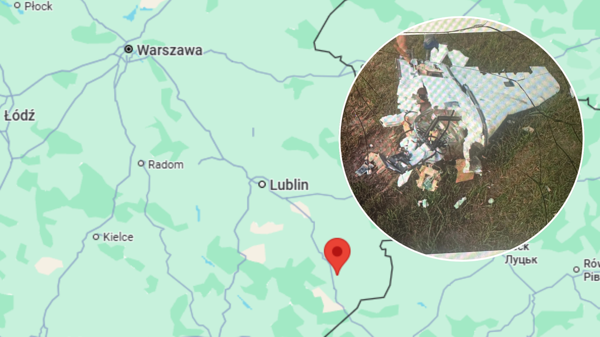 Obiekt spadł na pole na Lubelszczyźnie. To może być dron przemytniczy
