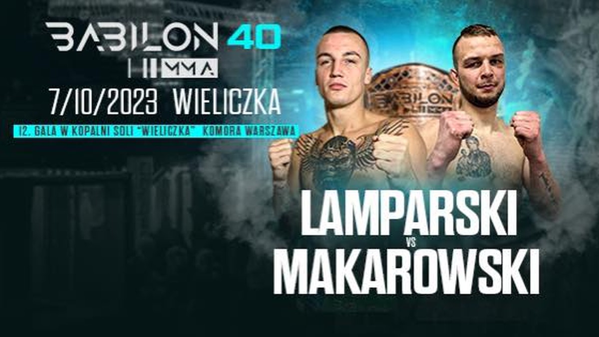 Babilon MMA 40. Transmisja TV i stream online