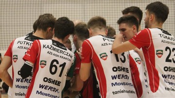 Tauron 1. Liga siatkarzy: AZS AGH Kraków – Olimpia Sulęcin. Relacja i wynik na żywo