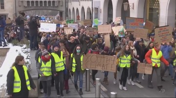 Zamiast na lekcje, chodzą na manifestacje. Uczniowie w Belgii wagarują w trosce o klimat