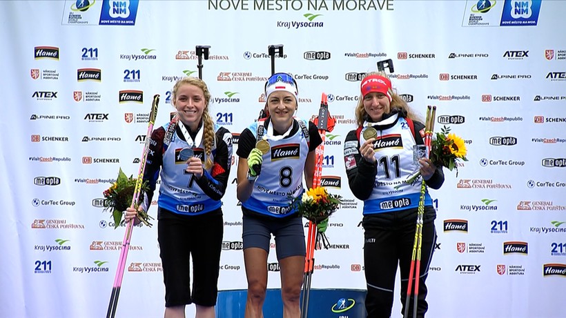 MŚ w biathlonie letnim: Złoty medal Moniki Hojnisz-Staręgi