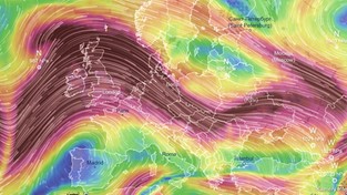 05.01.2023 05:58 Huragan nad Polską. Wieje z prędkością 200 km/h, przechodzą burze, ulewy i gradobicia [WIDEO]