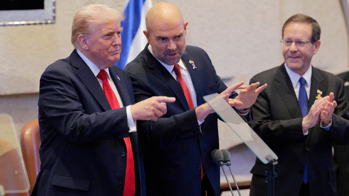 Donald Trump w Knesecie. "Wojna się skończyła"