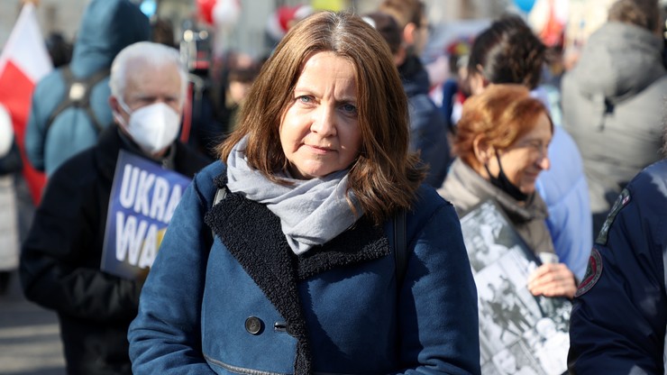 Joanna Lichocka: Trzeba nałożyć sankcje na Rosję, w postaci zakazu wjazdu obywateli do UE