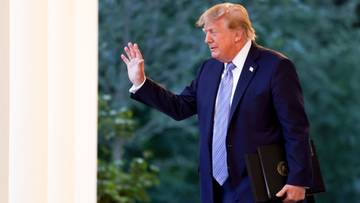 "Nawrocki ma to pod kontrolą". Trump zapytany o rosyjskie zagrożenie
