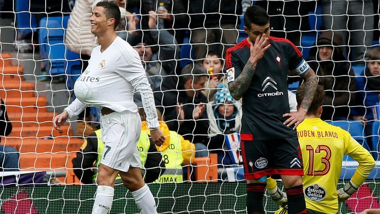 Real Madryt rozbił Celtę Vigo, Ronaldo rozbił bank!