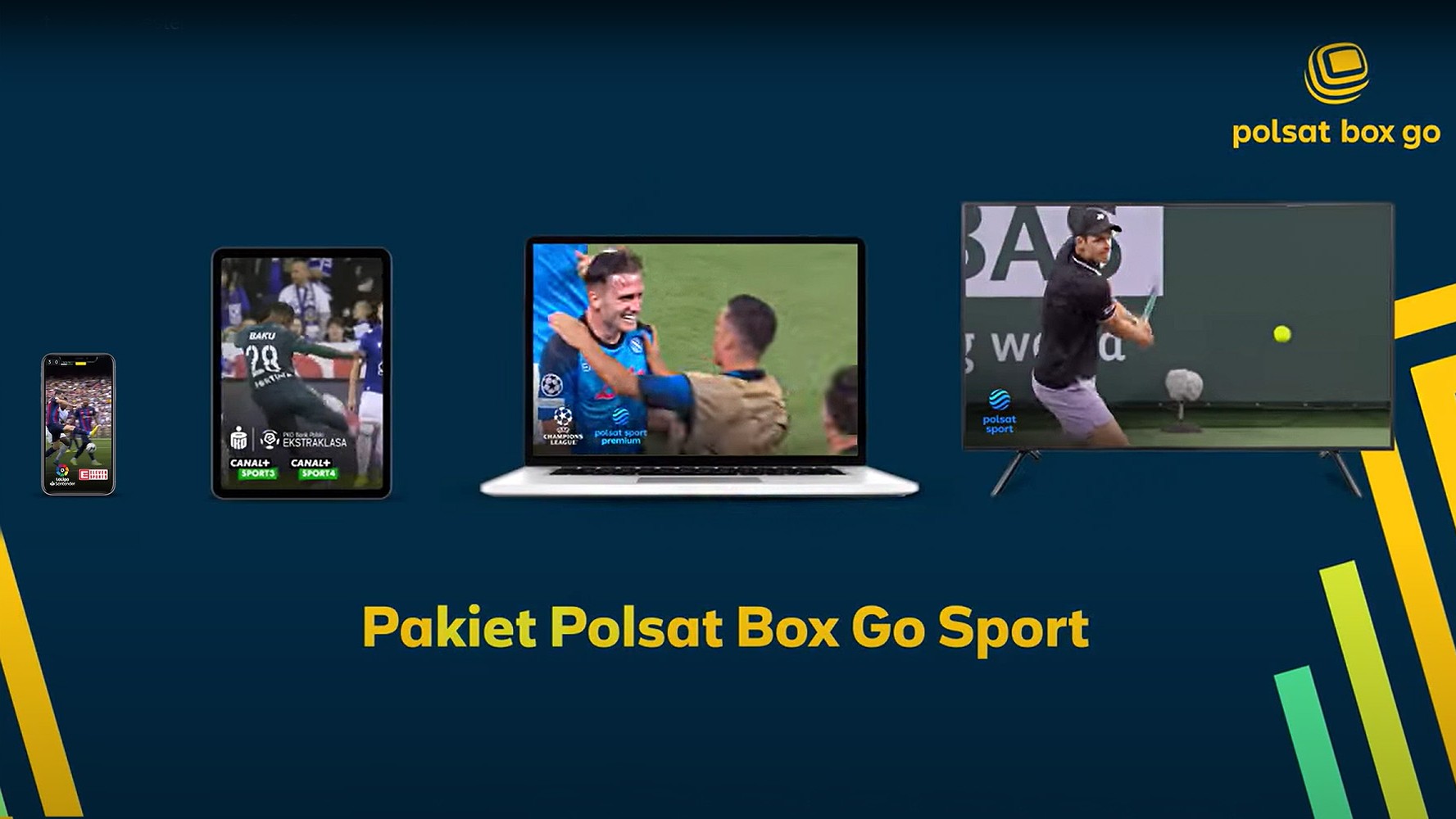 Najważniejsze wydarzenia sportowe maja w Polsat Box Go