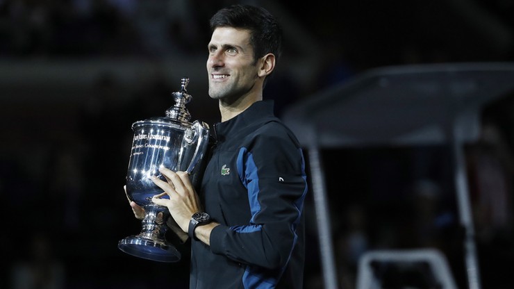 US Open: Djokovic pokonał del Potro w finale