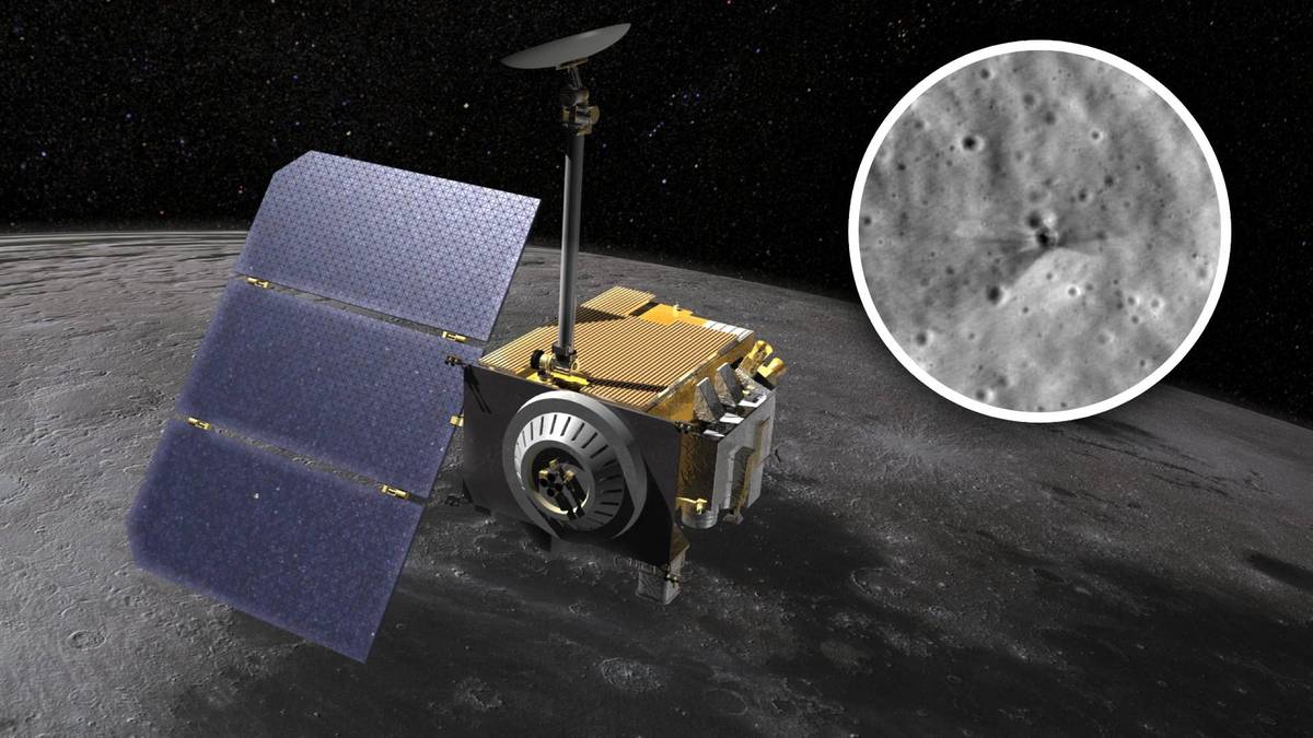 Nowy krater na Księżycu. NASA pokazała zdjęcia, to efekt działań człowieka