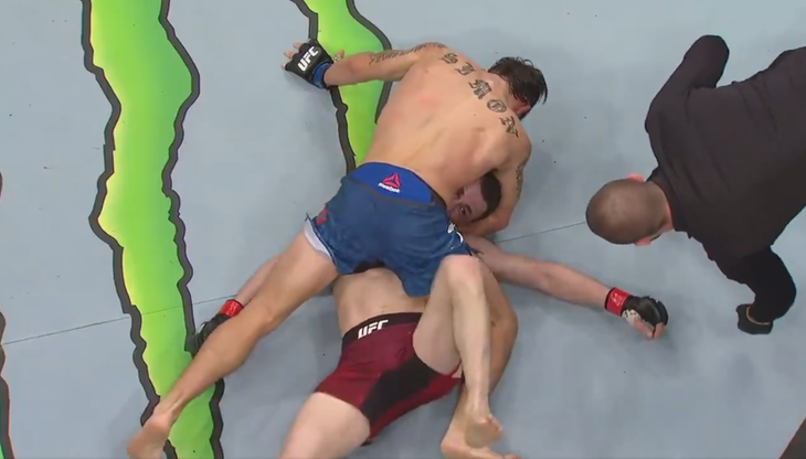 UFC: Gruzin przetrwał minutę duszenia! Przedziwny werdykt sędziów