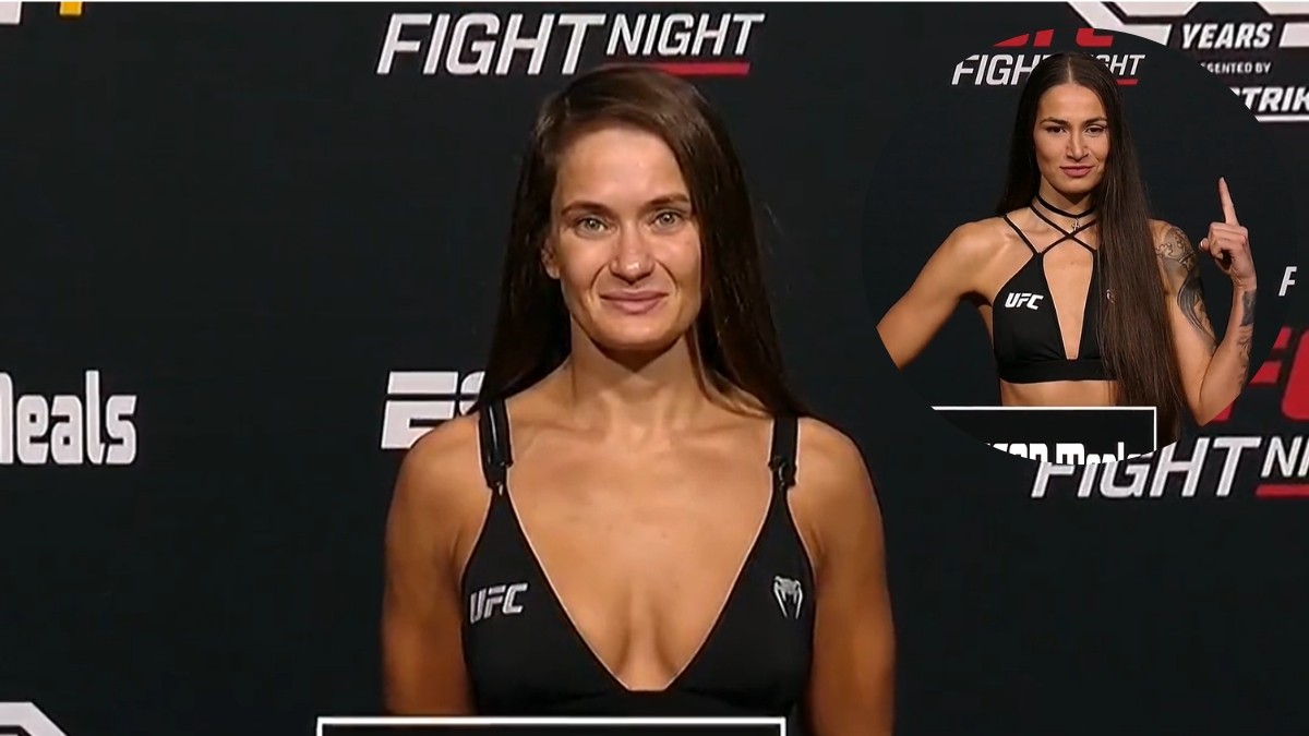 Karolina Kowalkiewicz i jej rywalka błyszczały na ważeniu przed galą UFC (WIDEO)