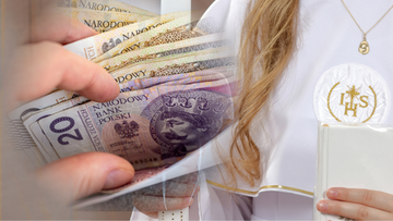 Polacy dają nawet 1000 zł do koperty komunijnej. W Niemczech to zupełnie inna skala