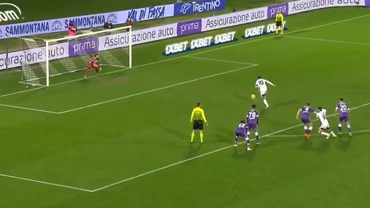 Serie A: Bartłomiej Drągowski obronił rzut karny w meczu Fiorentina - Cagliari (WIDEO)