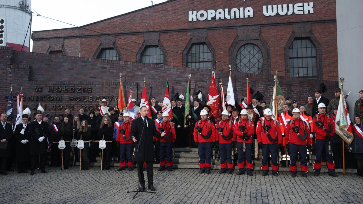 44. rocznica pacyfikacji kopalni "Wujek". Prezydent zacytował słynnego pisarza