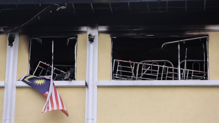 W Malezji zginęło co najmniej 25 osób w pożarze szkoły