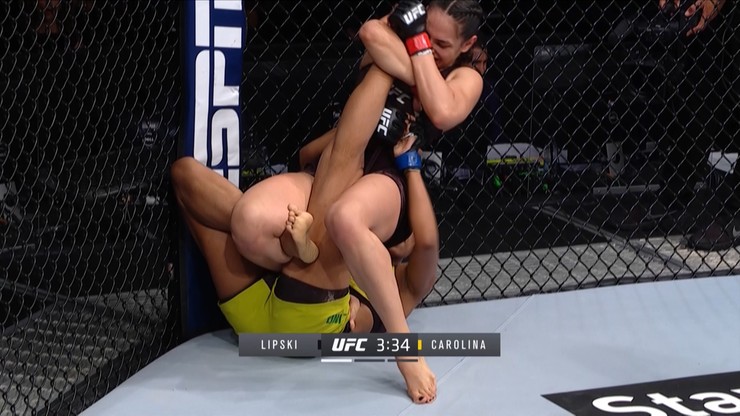 UFC: Ariane Lipski z efektowną balachą na kolano! Luana Carolina bez szans