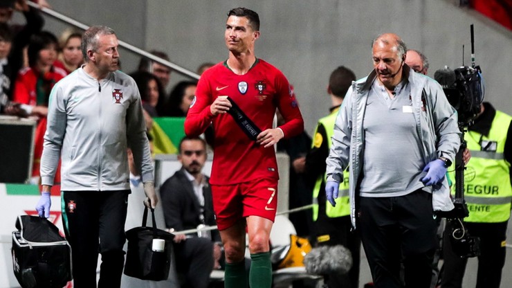 Juventus wydał komunikat ws. kontuzji Ronaldo (WIDEO)