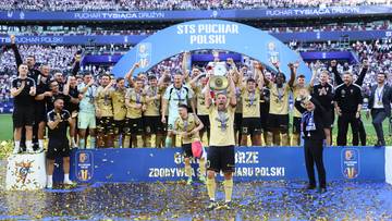 Dwa gole i czerwona kartka w finale. Górnik Zabrze z Pucharem Polski