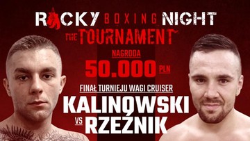 Rocky Boxing Night: Kalinowski i Rzeźnik przed walką o prestiż, duże pieniądze i kontrakt