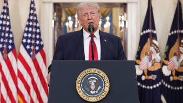 Zestrzelony myśliwiec USA nad Iranem. Trump przekazał nowe informacje o losie załogi