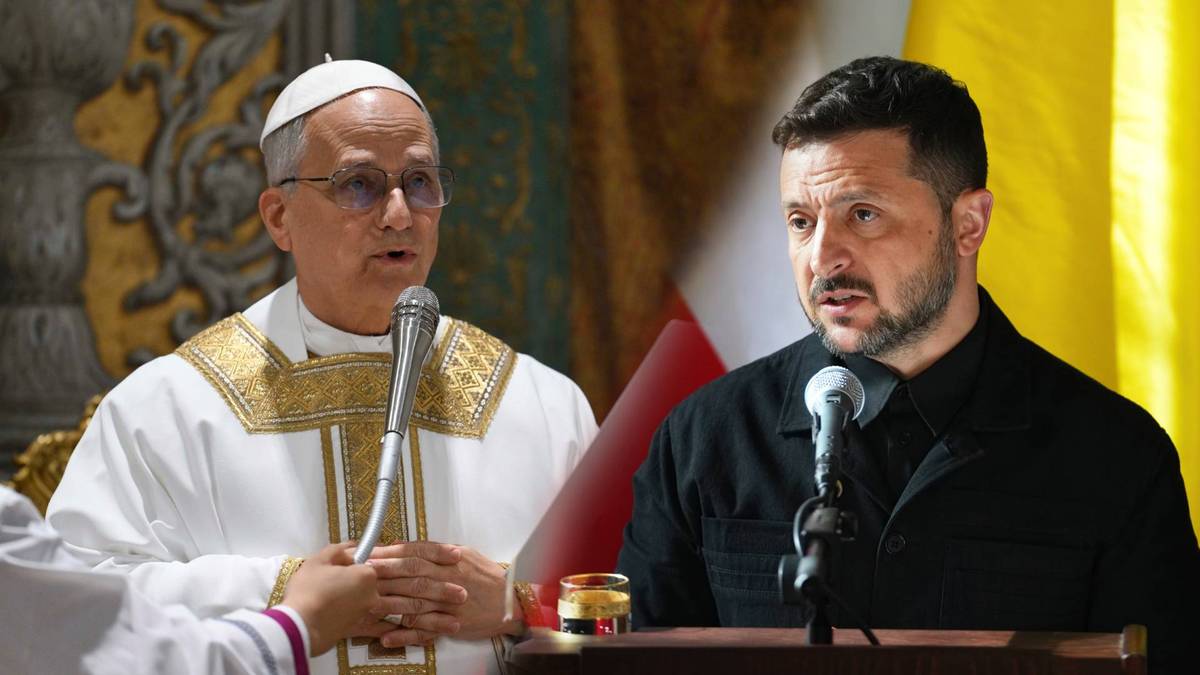 Zełenski liczy na pomoc Watykanu. "Rozmawiałem z papieżem"