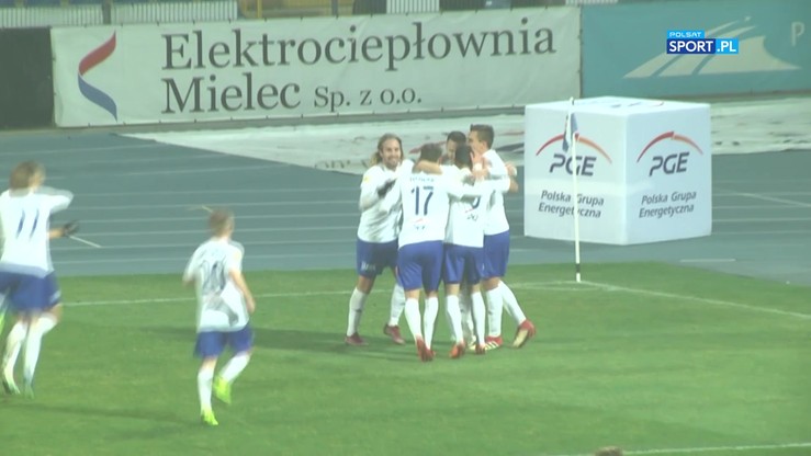 Fortuna 1 Liga: Stal Mielec - Warta Poznań 2:0. Bramki ...