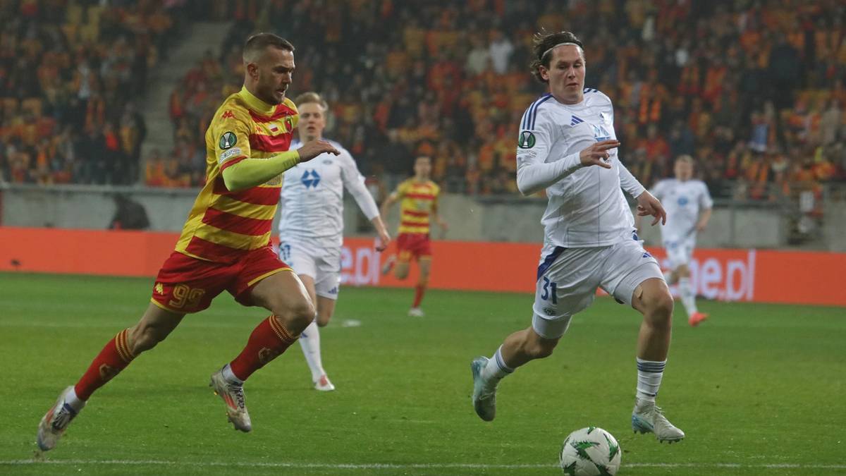 Skrót meczu Jagiellonia Białystok - Molde (WIDEO)