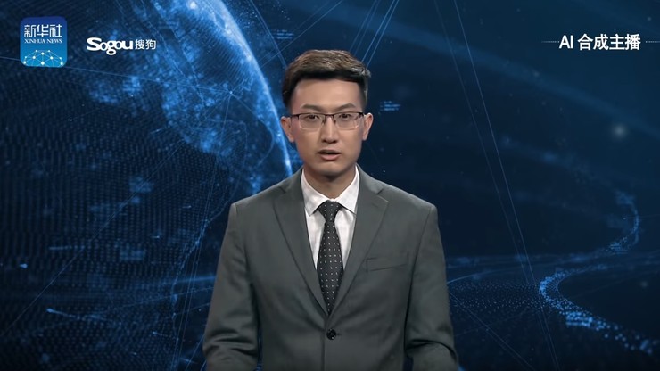 Wirtualni prezenterzy przekazują informacje w Chinach. Na razie tylko w internecie