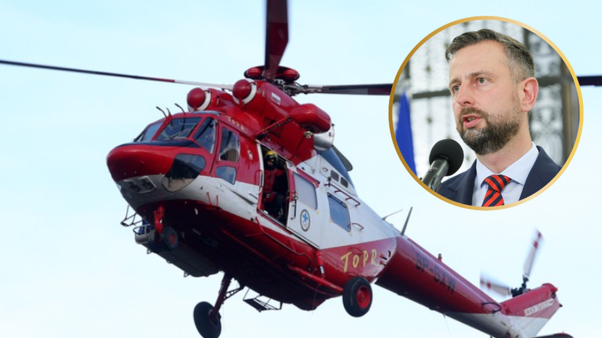 Awaria śmigłowca TOPR i pilna decyzja wicepremiera. "W trybie natychmiastowym"