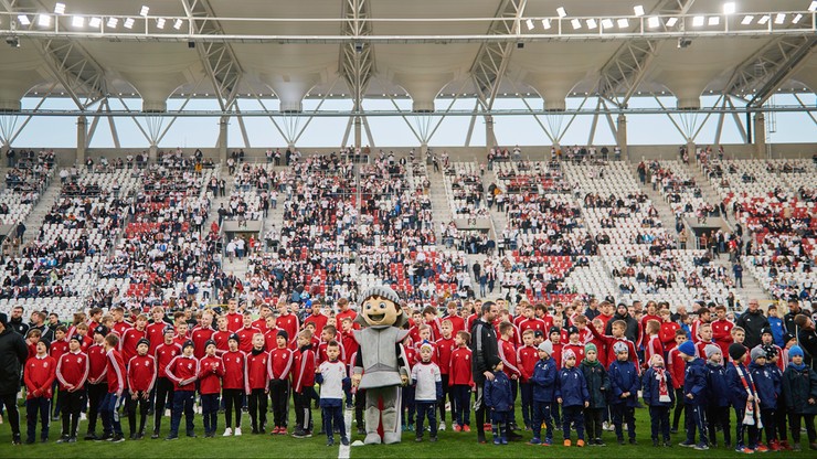 Otwarto nowy stadion ŁKS-u Łódź