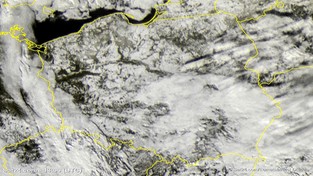 18.01.2021 10:00 Polska przypomina wielką śnieżynkę. Zobacz, jak wygląda nasz kraj okiem satelity meteo [ZDJĘCIE]