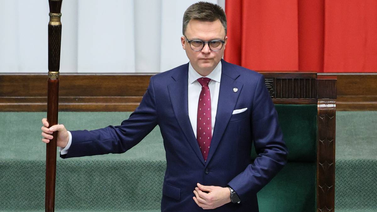 Sprawa Wąsika i Kamińskiego. Marszałek Sejmu Szymon Hołownia komentuje