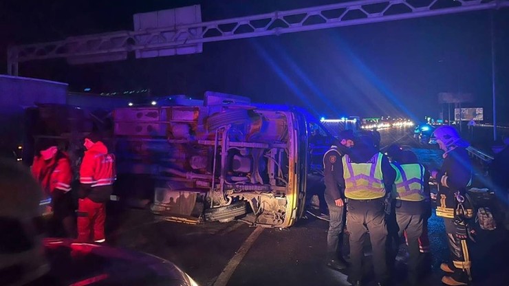 Ukraina. Zderzenie autobusu z ciężarówką pod Lwowem. Dziesiątki rannych w tym dzieci