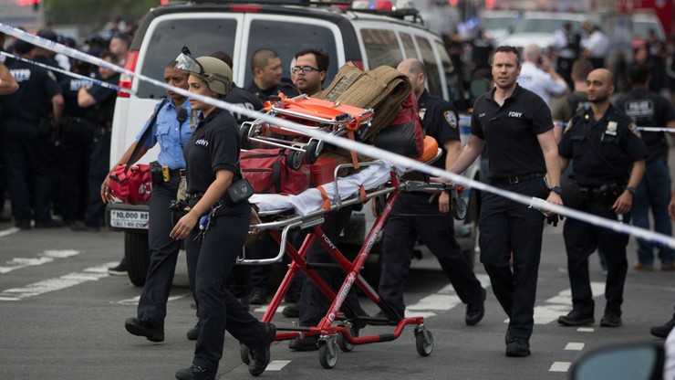 Strzały w szpitalu w Nowym Jorku. Sprawca nie żyje