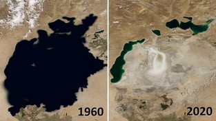 09.04.2020 07:00 Niegdyś czwarte największe jezioro świata, a dzisiaj pustynia. Tak zniknęło Morze Aralskie [FILMY]
