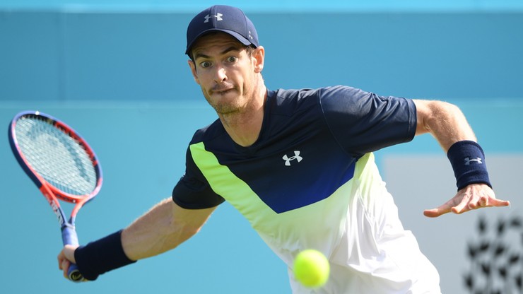 Turniej ATP w Eastbourne: Murray wygrał pierwszy mecz od prawie roku