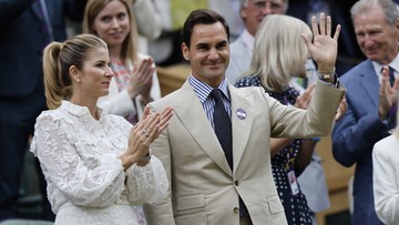 Federer uhonorowany przez organizatorów Wimbledonu. Gorące powitanie mistrza