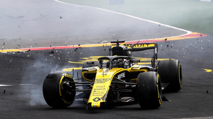 Formuła 1: Kara dla Huelkenberga za kolizję z Alonso