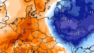 19.02.2021 10:00 Szokująca zmiana pogody w Polsce. Na mapie anomalii kolor niebieski zmieni się na czerwony