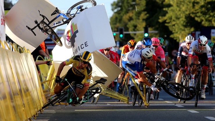 Wypadek na Tour de Pologne. Fabio Jakobsen trafi do szpitala w Holandii