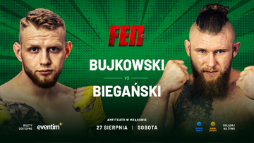 Bujkowski podejmie Biegańskiego w swojej trzeciej walce na FEN