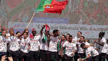 Lizbona fetuje mistrzów Europy. Przyjazd piłkarzy zablokował ulice stolicy Portugalii