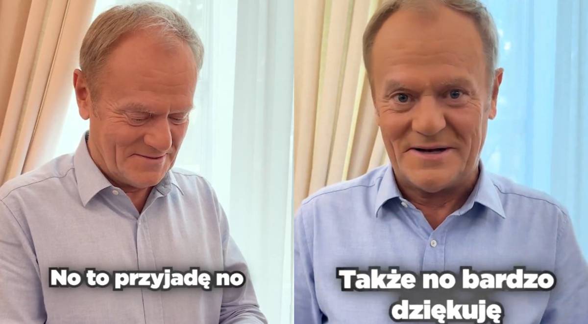 "Mam kolejną wnuczkę". Donald Tusk zaskoczył w nagraniu