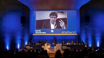 Puigdemont zapewnia, że może rządzić Katalonią z Belgii
